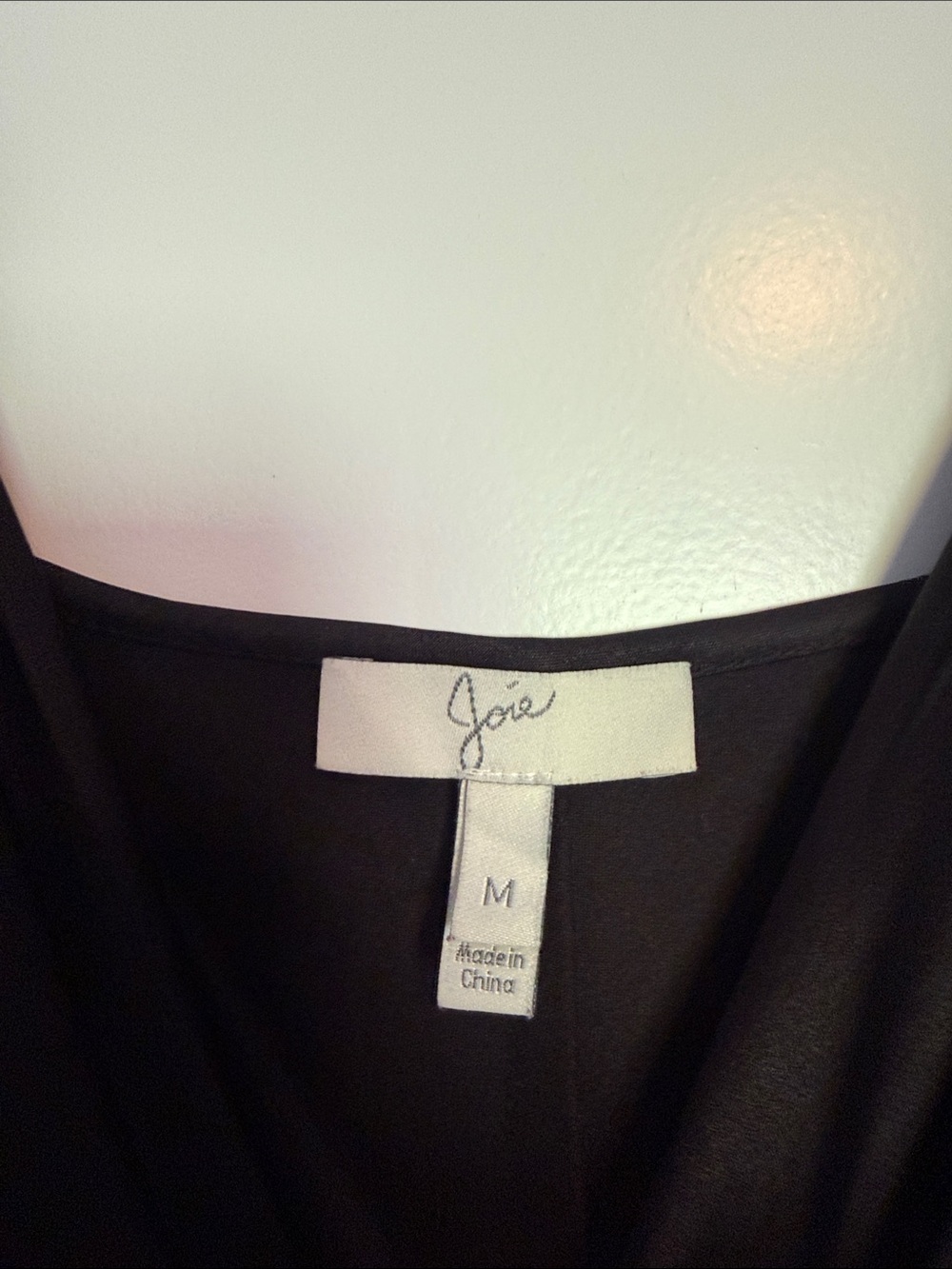 Joie Marcenna Black Satin Slip Midi Dress in Caviar Black Size M - Picture 5 of 6
